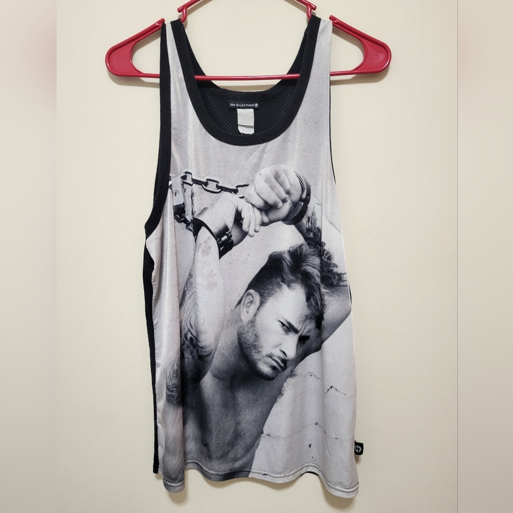 LGBTQ+ BDSM mesh tank
